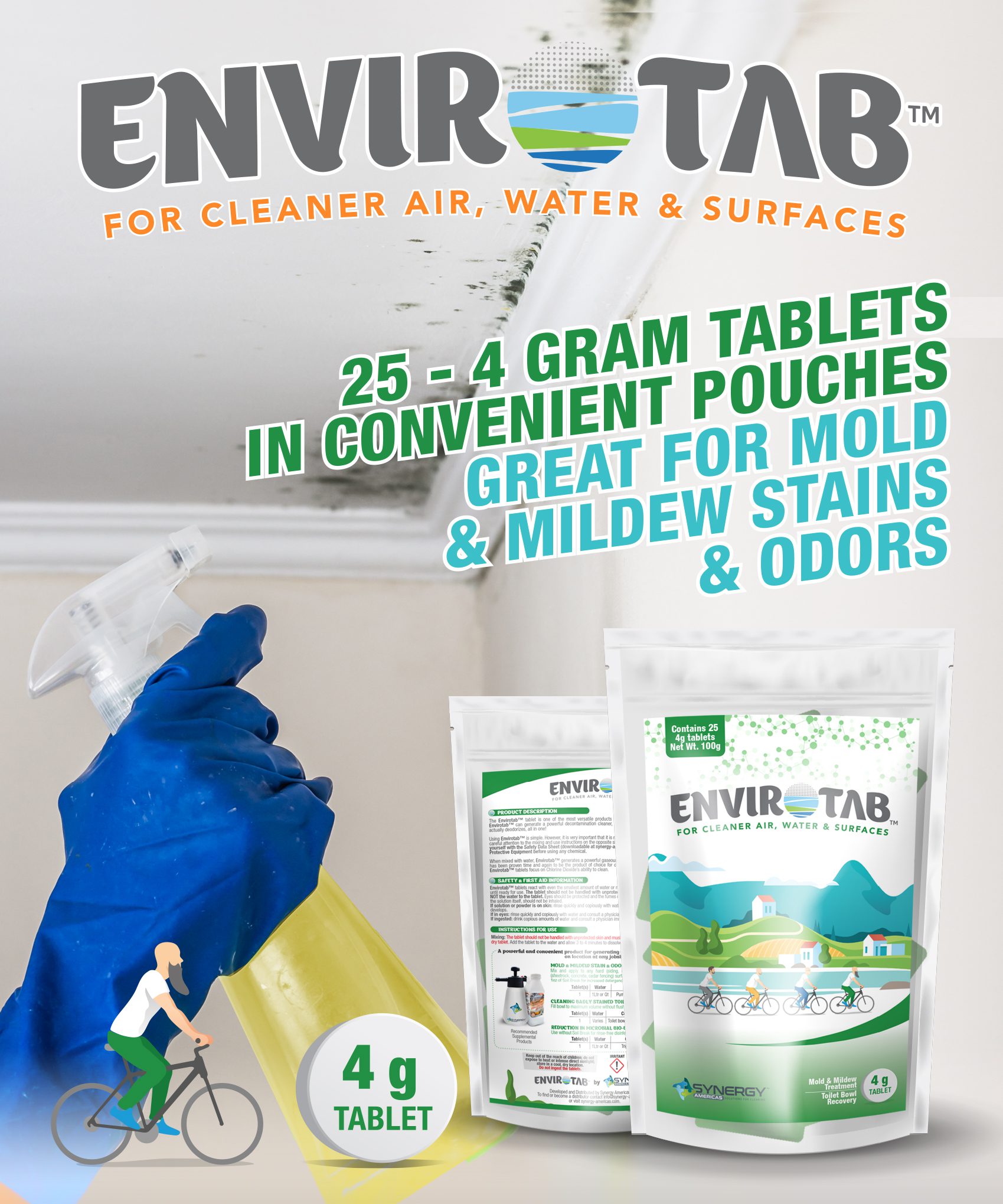 Envirotab Remediation Tablets - 24 x 4 gram Tablets