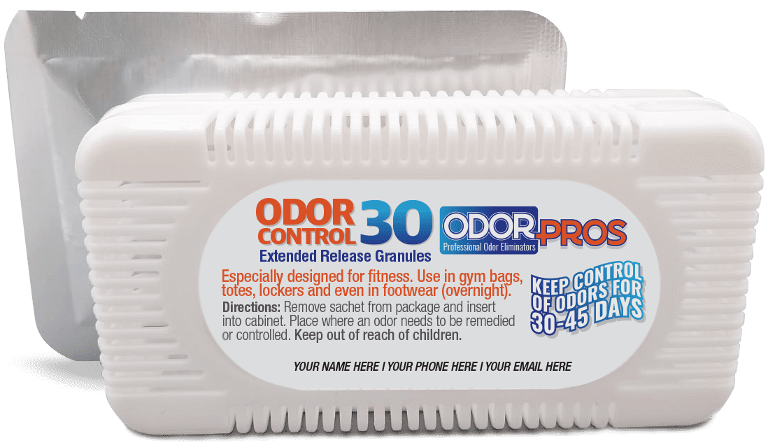 OdorPros Gear & Small Spaces Odor Control 30 Day Kit Teamworks Odor